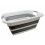 Folding - Collapsing laundry basket 24.4x17.7x10.4 inches