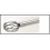 curtain rod Silver extendable round  twisted  