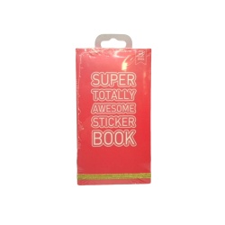 Super Totally Awesome Sticker Book 6.5 x 3.75" 700 Stickers"
