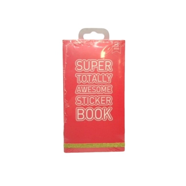 Super Totally Awesome Sticker Book 6.5 x 3.75