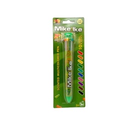 Scented Multicolored Pen Mike And Ike 10 Colours