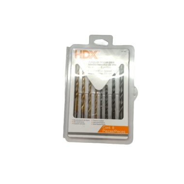 8pc. High Speed & Hammer Bit Set Hdx
