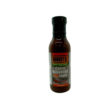 BBQ Sauce Classic Habanero w/Datil Peppers 355mL Aubrey D. (Or 3/$9.99)