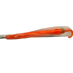 Red/orange Umbrella Austin House Travel Essentials