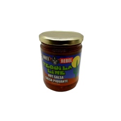 Hot Salsa Tequila Lime 475mL Aubrey D. Rebel (Or 3/$9.99)