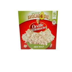 Popcorn W/ Avocado Oil Sea Salt Orville Redenbacher 5 Bag (endcap)
