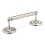 2 Post Tissue Holder Satin Nickel Nystrom Oxford