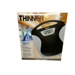 Portable Digital Bathroom Scale 1.3 Display Thinner"