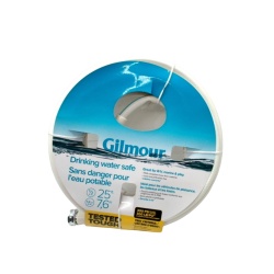 Hose 1/2 x 25' Drinking Water Safe White Gilmour"