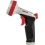 Hose Nozzle 8 Pattern Head Click On/Off Red/Black Gilmour Professional