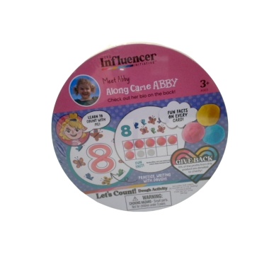 Along Came Abby Lets Count Dough Activity Influencer Iniative
