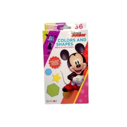 Flash Cards Pre-K 36pk. w/Reward Stickers Disney Junior Bendon