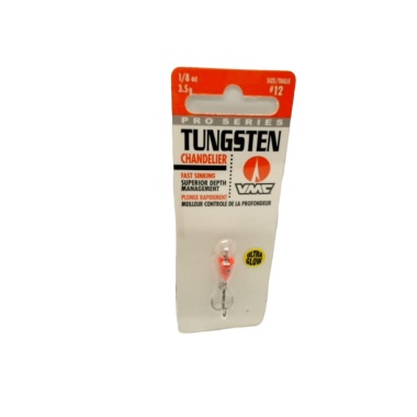 Tungsten Chandelier Fast Sinking Jig Red #12 1/8oz.