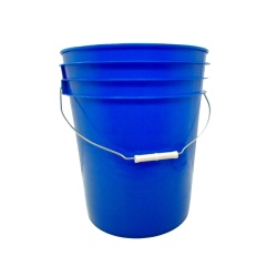 5 Gallon Blue Pail With Handle