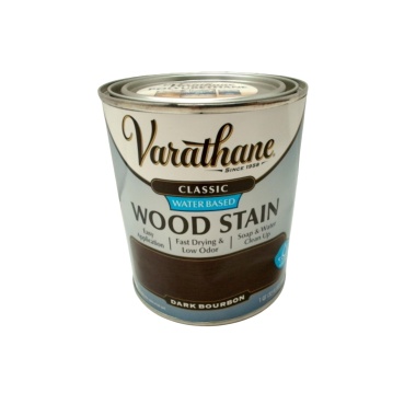 Wood Stain Water Based Dark Bourbon 946mL Varathane