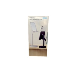 Desktop Cellphone Holder w/Mirror Pink