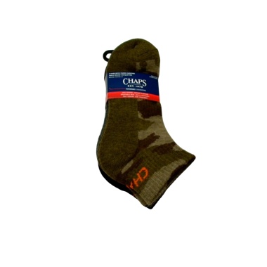 Ankle Socks Boy's 3pk. Chaps Size 4-10