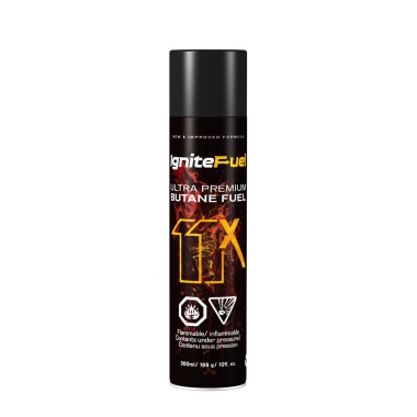 11x Ignitefuel Ultra Premium Butane Fuel - 300ml