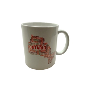 Coffee Mug 11oz. White Ontario