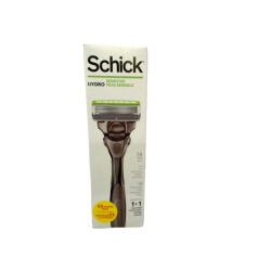 Schick Hydro Sensitive 5 Blade Razor 1 Handle + 1 Cartridge (Or 4/$9.99)