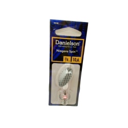 Niagara Spin Jig 3/8oz. White & Pink Danielson