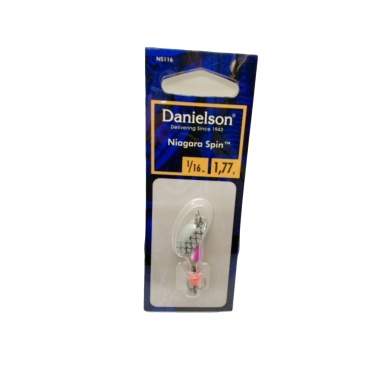 Niagara Spin Rig 1/16oz. Purple & White Danielson