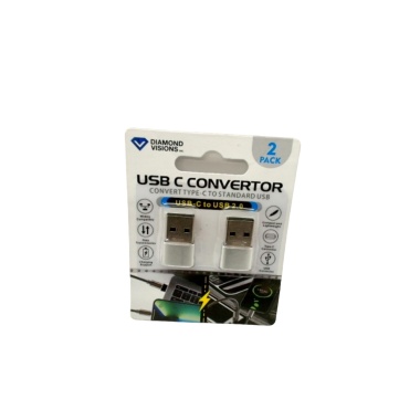 Usb C Convertor 2pk. Diamond Visions