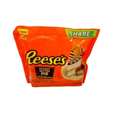 Reese's Miniature Cups Peanut Butter Pie 272g. Share Pack