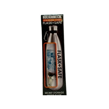Stainless Steel Flask + Safe Copper Insulated Roughneck