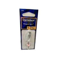 Niagara Spin Jig 3/8oz. Blue & White Daneilson