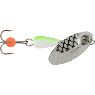 Niagara Spin Jig 3/8oz. Green & White Danielson