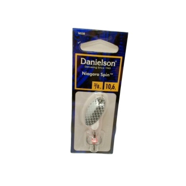 Niagara Spin Jig 3/8oz. White & Pink Danielson