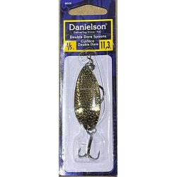 Double Dare Hammered Spoon, 2/5oz, w/Treble & Danielson DD25HG