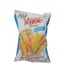 Garden Veggie Straws Zesty Ranch 120g.