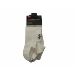 Socks Men's 3pk. White Under Armour Training Cotton No Show