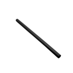 HEAT SHRINKABLE TUBE BLACK/NOIR 1/4in 4ft cut