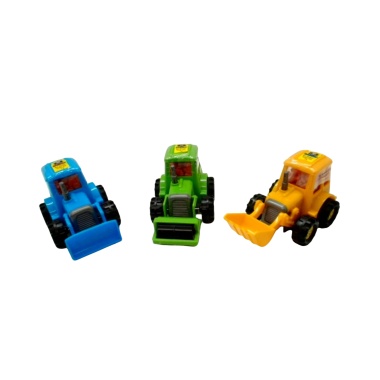 Bubble Dozer Construction Vehicle Toy w/Gum 7g. Assorted