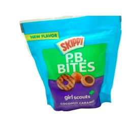 Skippy Peanut Butter Bites Coconut Caramel 156g.