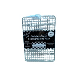 Cooling/Baking Rack 11-3/4 x 8" 2pk. Checkered Chef"