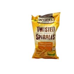 Twisted Pretzel Sticks Nacho Cheese Flavour 340g. Snyder's