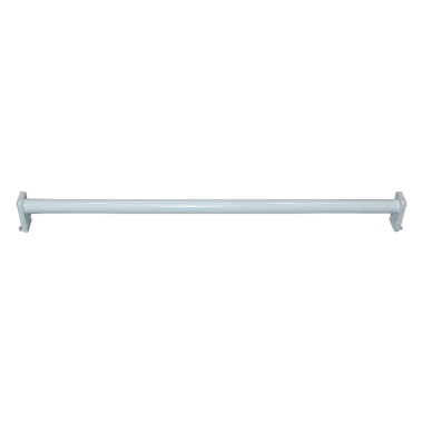 Closet rod - white adjustable 48 to 96 inches