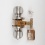 privacy lock stainless steel