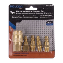 Quick Coupler Set hd UNIVERSAL  M STYLE 5 Pc