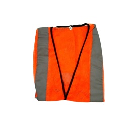 Mesh Hi-viz Safety Vest Orange Ass't Sizes(3 for $9.99)