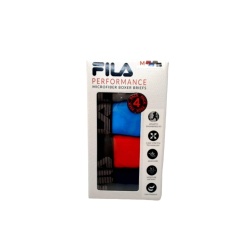 Men's Microfiber Boxer Briefs 4pk. Medium Fila Performance