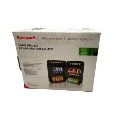 24 Key Steel Box 7.8 x 6.5" x 3.3" Honeywell"