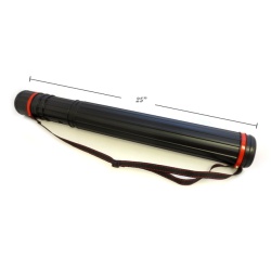 ARTIST TUBE 3 DIAMATER. EXTEND 36" W/CARRY STRAP B LACK"