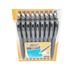 Black Pen Set 18pk. Bic