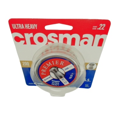 Pellets 200pk. Ultra Heaby .22 Caliber Crossman