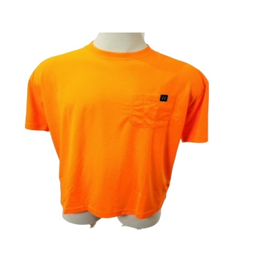 High Viz T-Shirt Orange Medium Antimicrobial Forcefield